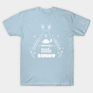 Mummy's Little Bunny - in White T-Shirt